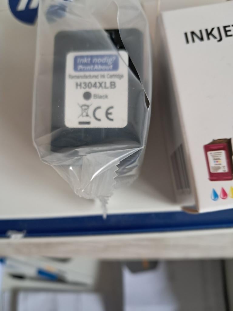 HP 304XLB Zwart Inktcartridge - Nieuw, Ophalen, Nieuw, Cartridge, HP