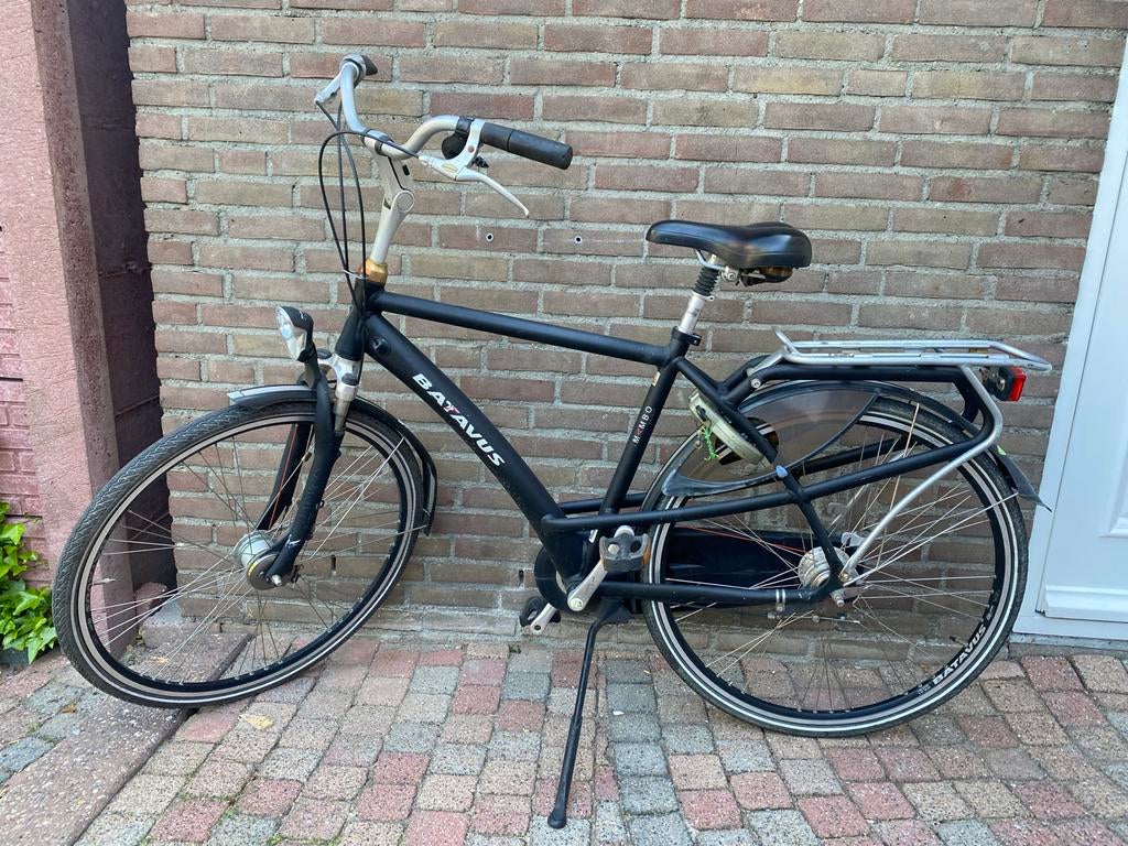 Batavus Mambo Spirit herenfiets - Zwart, Ophalen, Versnellingen, Batavus, Trommelrem