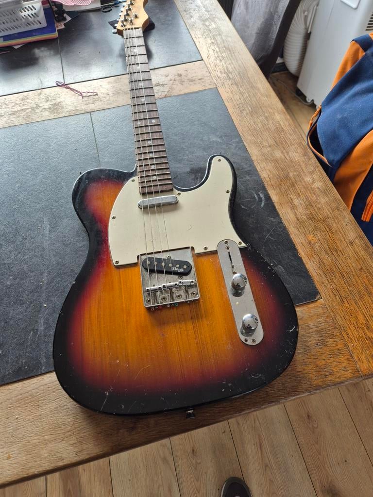 Telecaster met lichte opknapwerkjes, Ophalen, Gebruikt, Solid body, Overige merken
