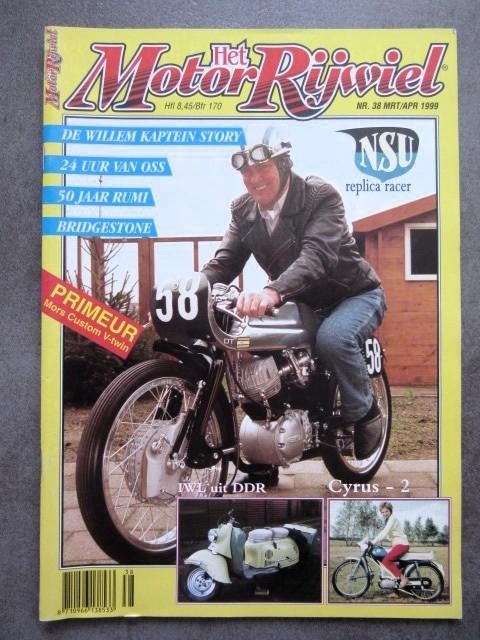 12 motorbladen Het MotorRijwiel 38 39 40 41 42 43 44 46 47.., Ophalen of Verzenden