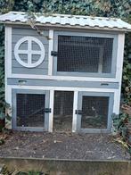 Kippenhok konijnenhok, Dieren en Toebehoren, Knaagdieren en Konijnen | Hokken en Kooien, Ophalen, 110 cm of meer, Zo goed als nieuw