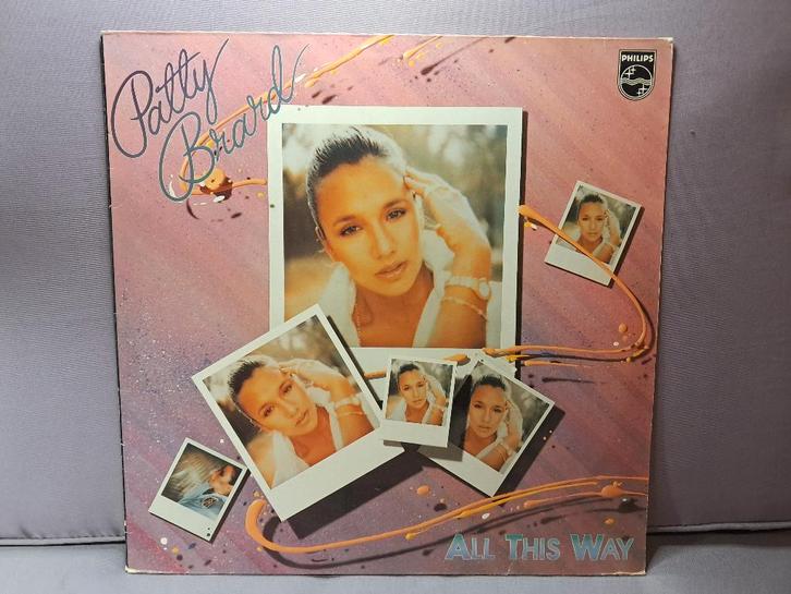 lp. disco. patty brard. all this way. ex+, Cd's en Dvd's, Vinyl | Pop, Gebruikt, 1980 tot 2000, 12 inch, Ophalen of Verzenden