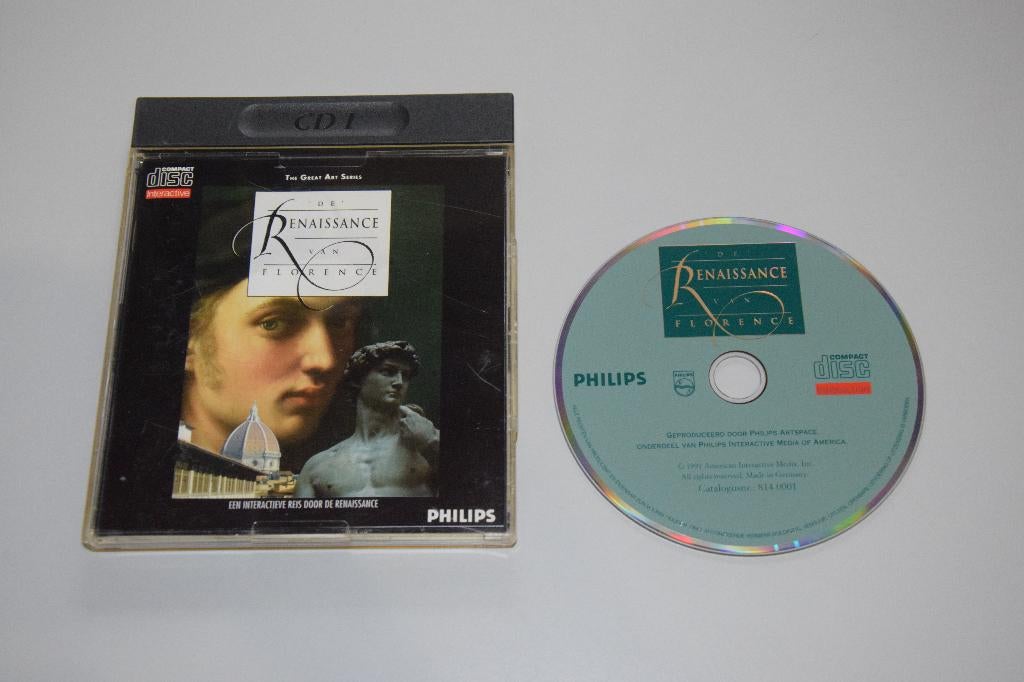 Philips CDi / CD-i : De Renaissance van Florence, Spelcomputers en Games, Puzzel en Educatief, Gebruikt, 1 speler, Ophalen of Verzenden