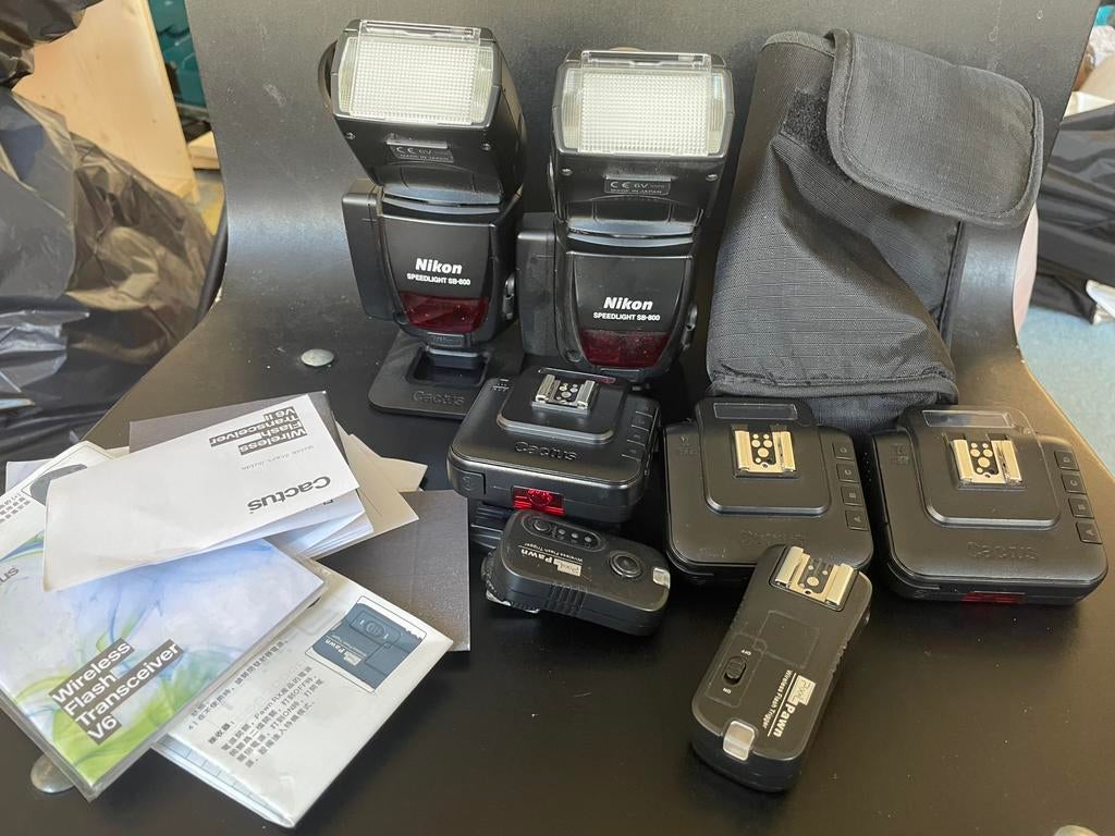 Flitsers met toebehoren, Ophalen, Zo goed als nieuw, Nikon