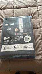 Overgordijn antraciet, Overige kleuren, 200 cm of meer, Nieuw, Ophalen of Verzenden