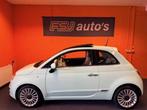 Fiat 500 0.9 TWINAIR / LOUNGE / AIRCO / PANORAMA-SCHUIFDAK!, Auto's, Fiat, Voorwielaandrijving, Stof, Gebruikt, Parkeersensor