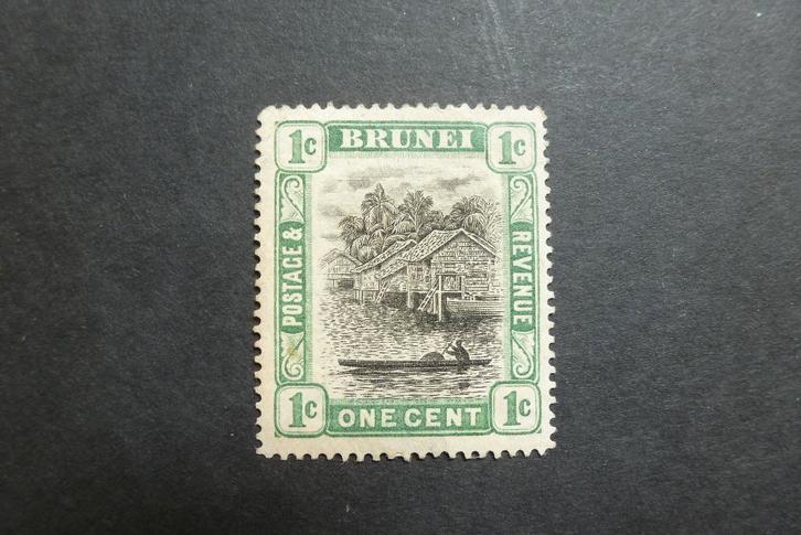 Engelse kolonie. Brunei 1907., Postzegels en Munten, Postzegels | Azië, Postfris, Zuidoost-Azië, Verzenden