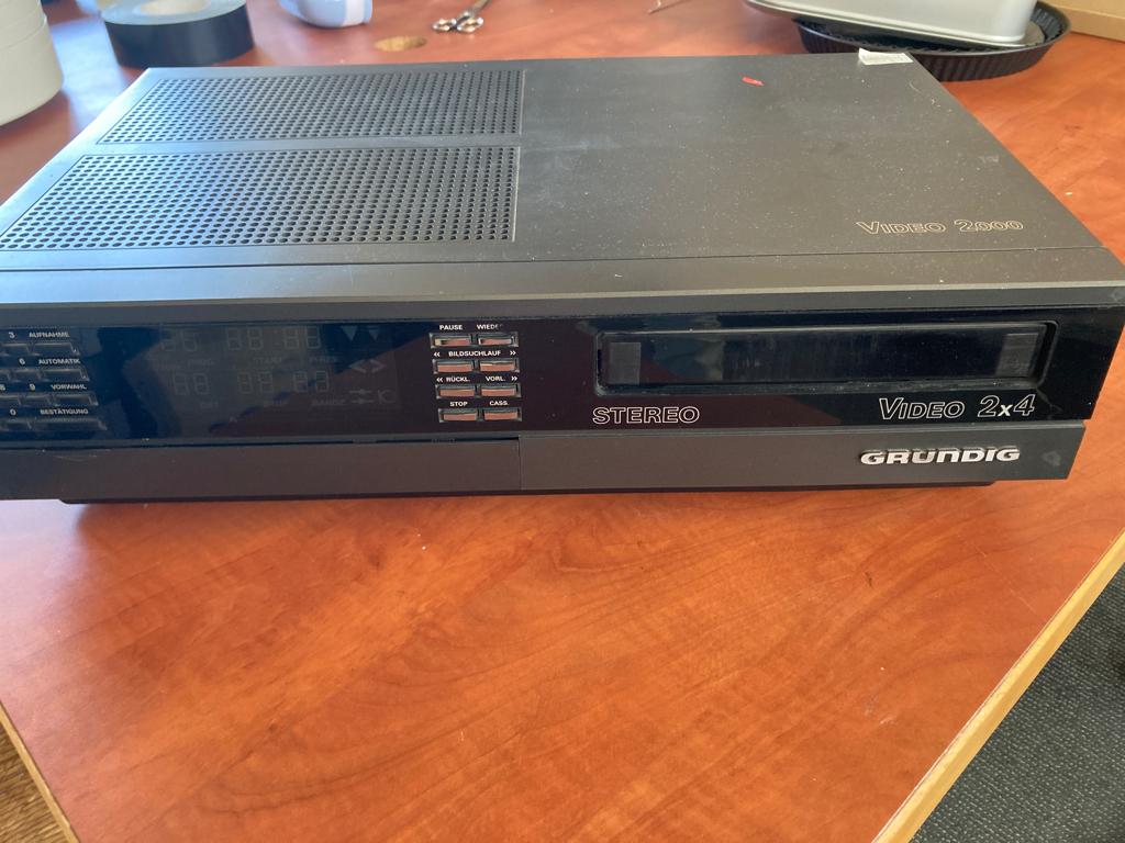 Videorecorder V2000 Grundig, Ophalen, Gebruikt, Video 2000-speler of -recorder