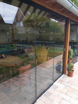 Glazen schuifwand, Tuin en Terras, Overkappingen, Nieuw, Serre, Ophalen