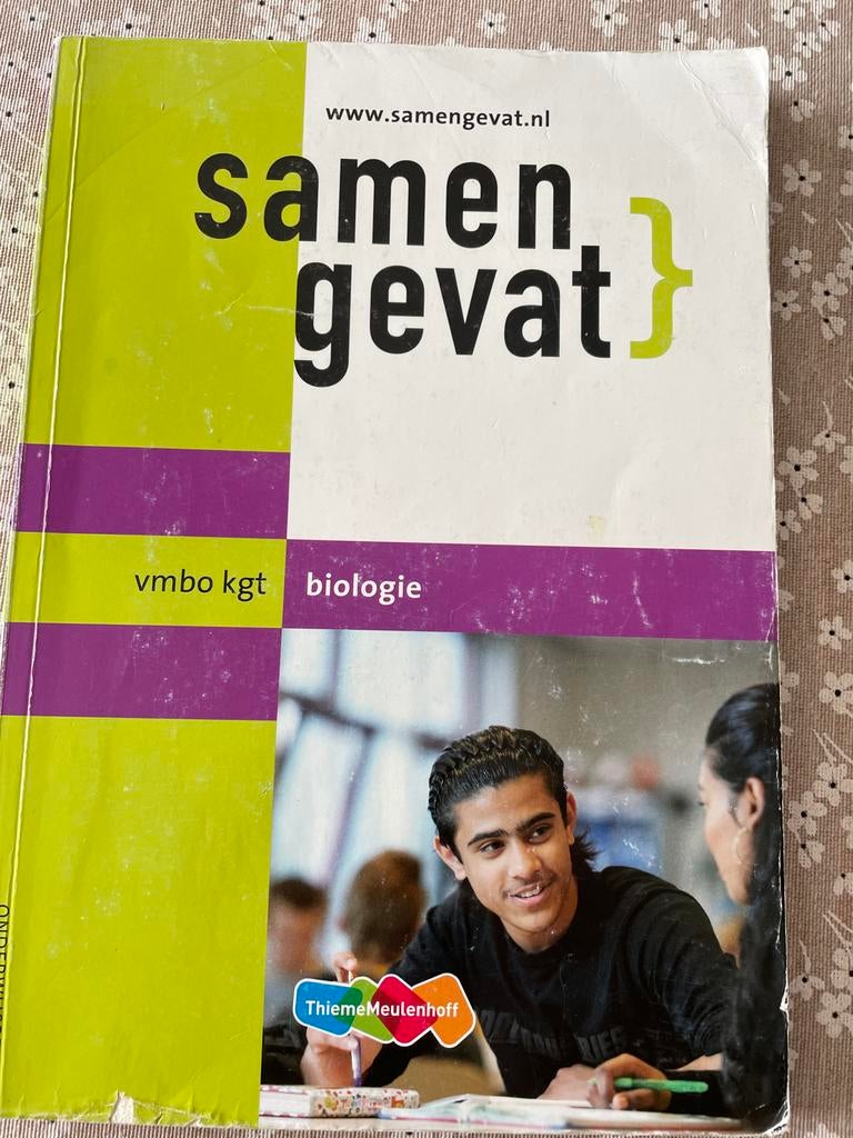 Samengevat Biologie VMBO KGT - ThiemeMeulenhoff, Ophalen of Verzenden, Gelezen, VMBO, Biologie