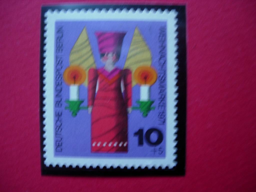 Duitsland Berlijn 1971 kerstmis, Verzenden, BRD, Postfris