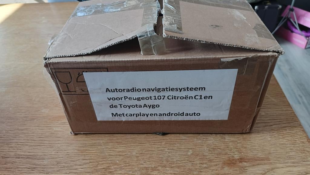 Autoradio Navigatiesysteem Peugeot 107/C1/Aygo, Ophalen of Verzenden, Nieuw