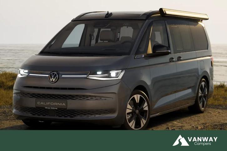 Volkswagen California Ocean T7 245PK Automaat PHEV 4x4 Apple, Caravans en Kamperen, Campers, Bedrijf, tot en met 4, Buscamper of Camperbus