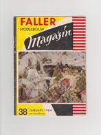 Faller Modelbouw Magazin – Nr. 38 – januari 1964, Overige merken, Gelijkstroom of Wisselstroom, Zo goed als nieuw, Boek, Tijdschrift of Catalogus