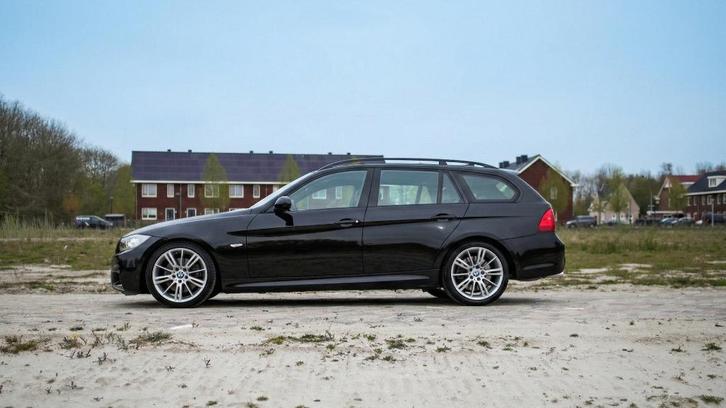 BMW E91 330i xDrive M Sport NAP N52 Shadow Pano Dubbelsteyn, Auto's, BMW, Particulier, 3-Serie, 4x4, ABS, Adaptieve lichten, Alarm