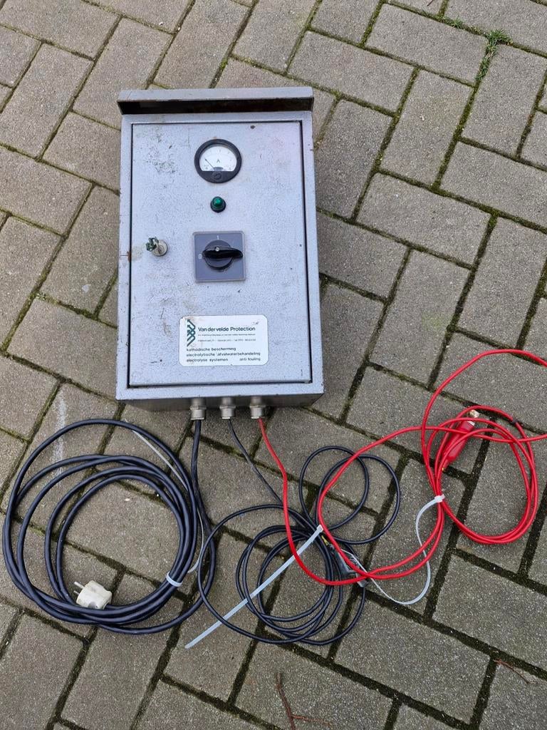 kathodische bescherming Van dervelde protection, Ophalen