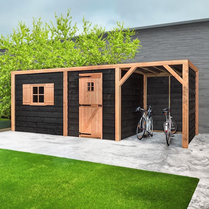 Groot Kippenhok Jan met afdak, Dieren en Toebehoren, Pluimvee | Toebehoren, Nieuw, Kippenhok of Kippenren, Ophalen of Verzenden