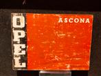 Handleiding Opel Ascona - Origineel uit Februari 1973, Ophalen of Verzenden