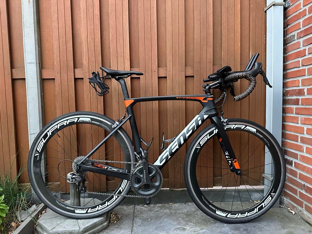 Sensa Giulia Aero racefiets, Fietsen en Brommers, Fietsen | Racefietsen, 28 inch, Carbon, Heren, Zo goed als nieuw