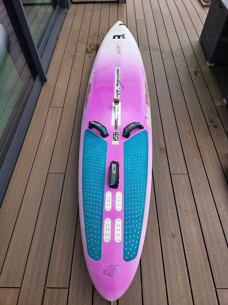 Mistral Escape windsurfplank (eventueel compleet), Watersport en Boten, Windsurfen, Ophalen, 300 cm of meer, Plank, 5 tot 7 m²