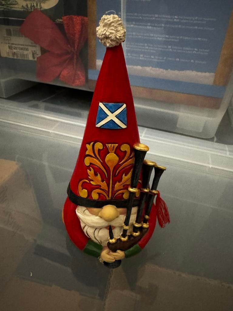 Jim Shore Schotland gnome, Verzamelen, Beelden en Beeldjes, Ophalen of Verzenden, Zo goed als nieuw, Fantasy