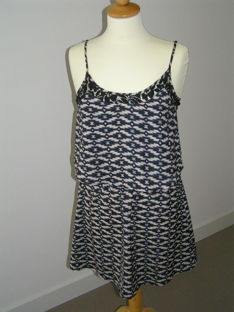 Heerlijk dunne zomerjurk maat XS., Seven Sisters, Zwart, Nieuw, Ophalen of Verzenden