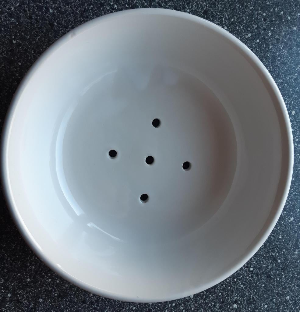 Fruittest schaal * wit, Huis en Inrichting, Keuken | Servies, Schaal of Schalen, Overige stijlen, Porselein, Ophalen