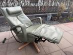 Prominent luxe  sta op stoel relax fauteuil met verwarming, Ophalen of Verzenden, Zo goed als nieuw, Leer, Gratis bezorging regio Utrecht met garantie