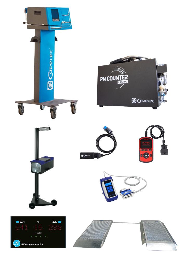 JN APK set benzine en diesel voertuigen roetfilter te keuren, Ophalen, Zo goed als nieuw