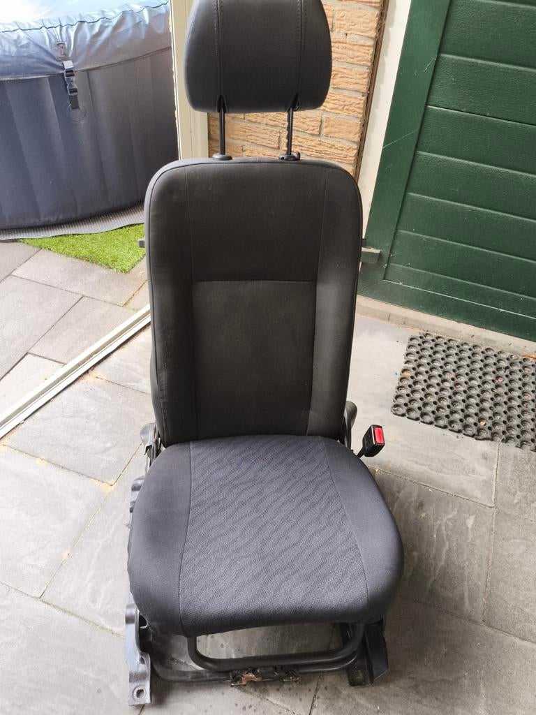 Inklapbare bijrijders /passagiers stoel+hoofdsteun VW Caddy, Auto-onderdelen, Interieur en Bekleding, Ophalen, Volkswagen