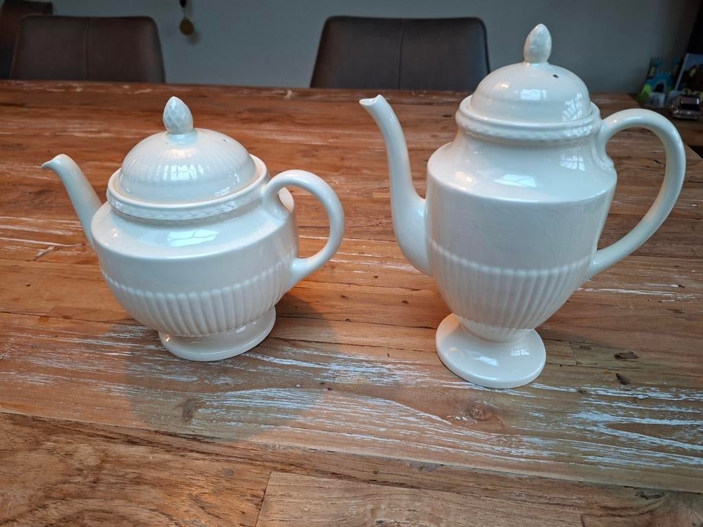 Wedgwood edme KOFFIEKAN koffiepot & THEEPOT *ongebruikt*, Ophalen of Verzenden