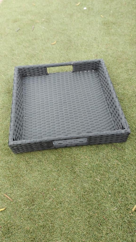 Mooi wicker dienblad, Ophalen, Zo goed als nieuw