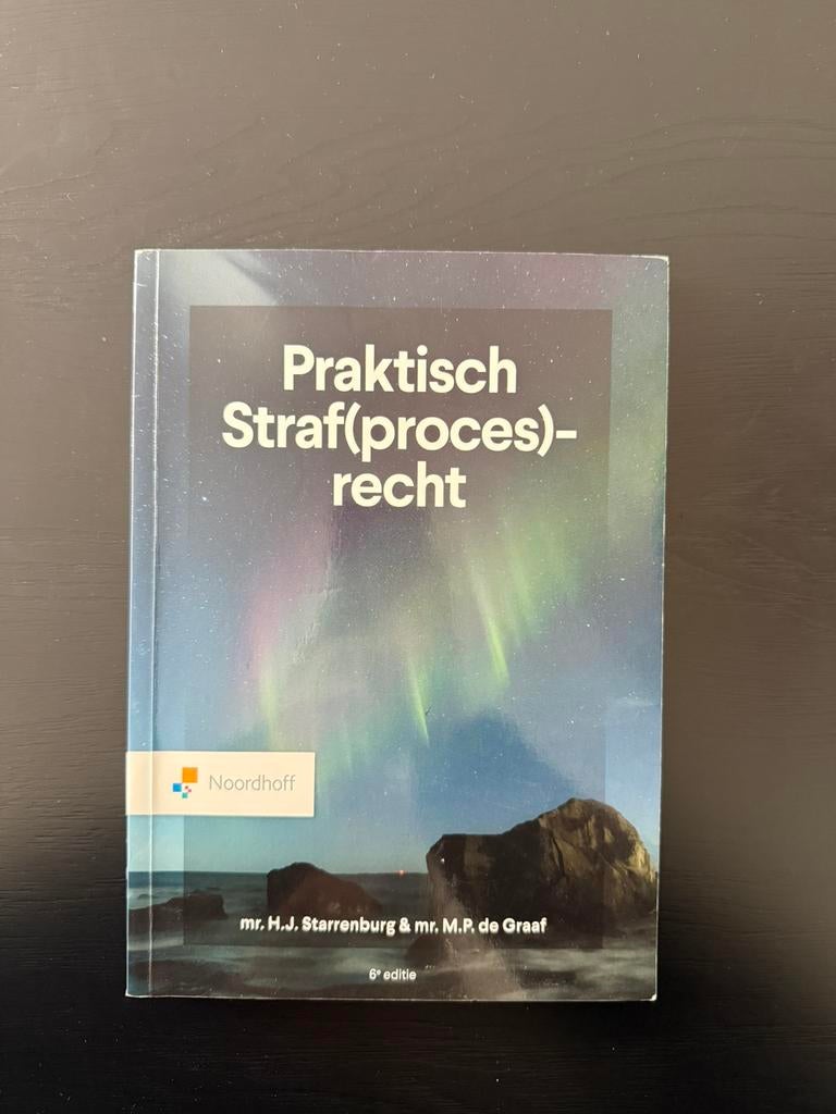 Mr. H.J. Starrenburg - Praktisch Straf(proces)recht, Sociale wetenschap, Nieuw, Ophalen of Verzenden, Mr. H.J. Starrenburg; Mr.M.P. de Graaf