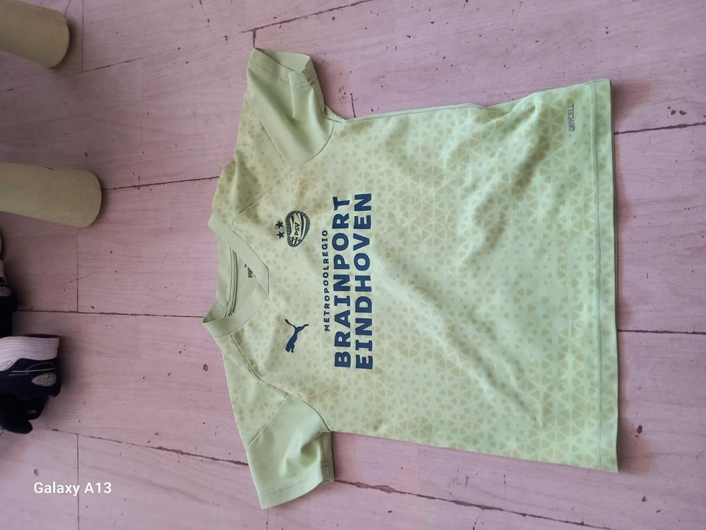 PSV shirt maat 128, Kinderen en Baby's, Kinderkleding | Maat 128, Zo goed als nieuw, Jongen of Meisje, Shirt of Longsleeve, Ophalen