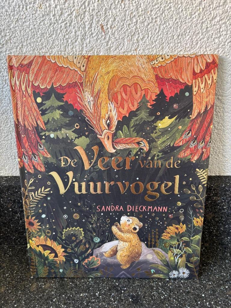 De veer van de vuurvogel, kinderboek, Sandra Dieckmann, Fictie algemeen, Sandra Dieckmann, Ophalen of Verzenden, Zo goed als nieuw