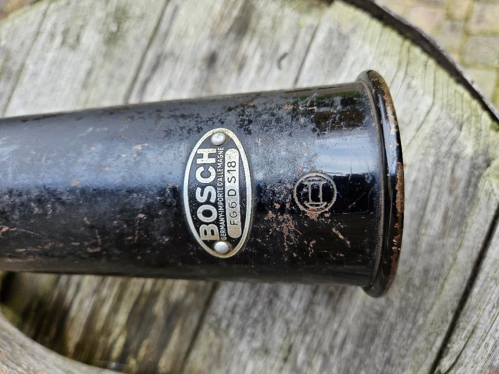 Bosch claxon 6 volt igst prachtig geluid, Ophalen of Verzenden, Gebruikt