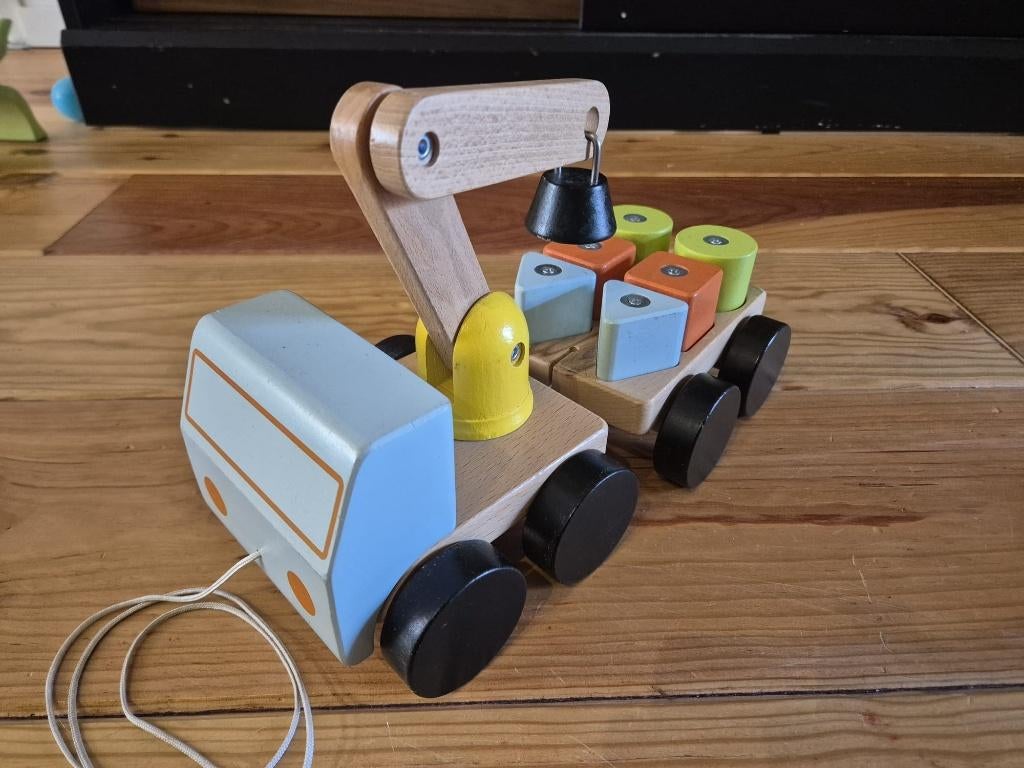 Collectie houten speelgoed, oa Little Dutch en Done By Deer, Ophalen of Verzenden, Gebruikt