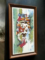 Tableau Die pleit om een koe, geeft er een toe, Ophalen of Verzenden