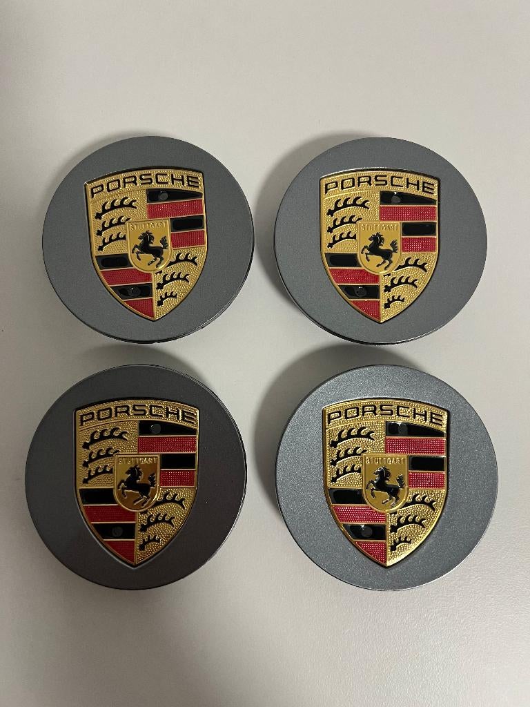 Porsche naafdop naaf kap / wieldoppen  76mm nieuw antraciet, Ophalen of Verzenden, Nieuw