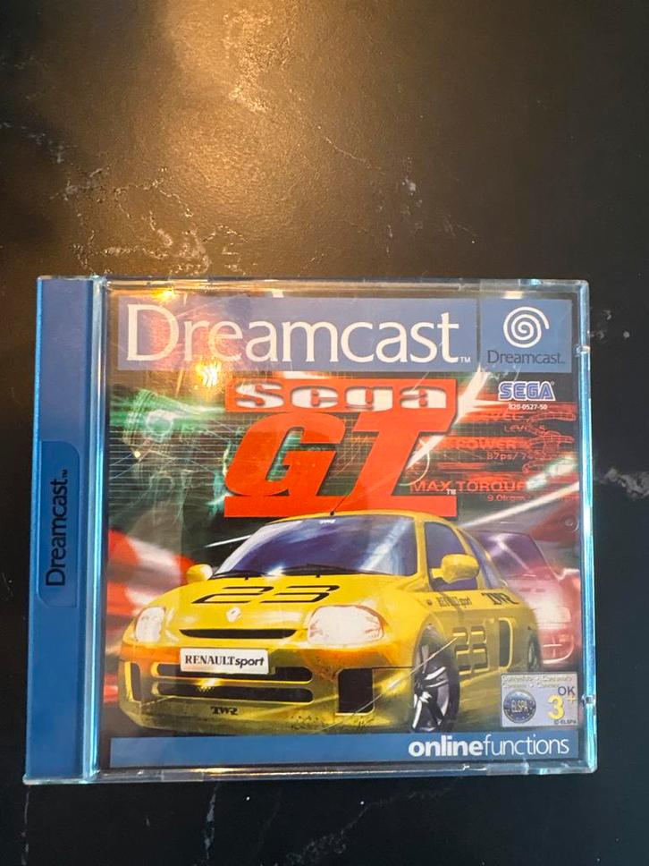 Sega GT - Dreamcast Racegame - Zo goed als nieuw, Spelcomputers en Games, Games | Sega, Zo goed als nieuw, Saturn of Dreamcast