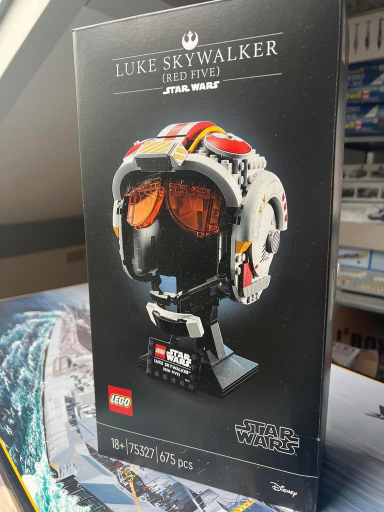 LEGO Star Wars Luke Skywalker Helm 75327, Kinderen en Baby's, Speelgoed | Duplo en Lego, Ophalen of Verzenden, Nieuw, Complete set