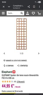 Houten Spalier Almenrillo 61x136 cm ,10 stuks, Ophalen, Gebruikt, Hout, Tuinhek