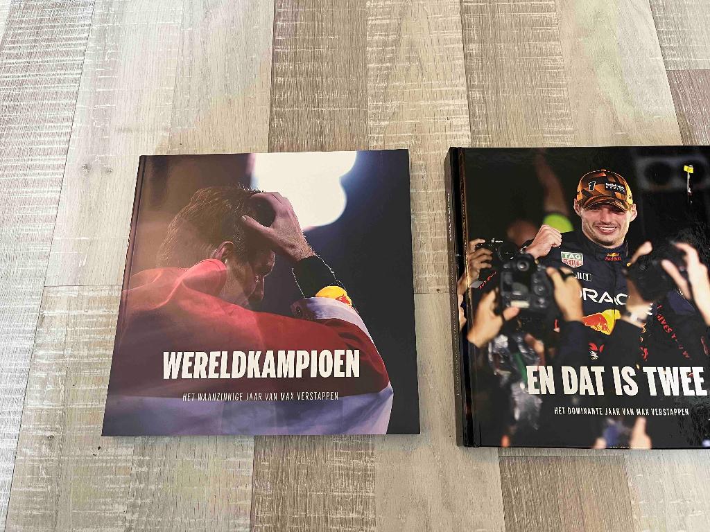 Max Verstappen twee verzamelboeken, Ophalen, Nieuw, Formule 1