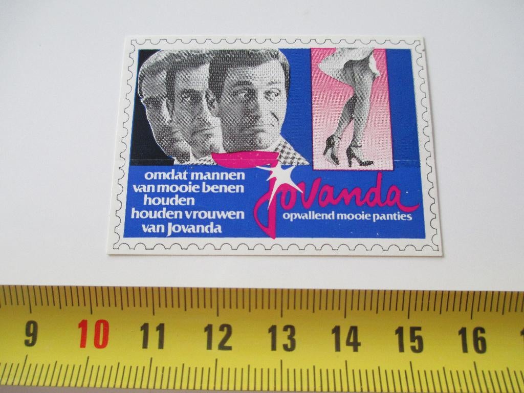 sticker JOVANDA opvallend mode panties, Ophalen, Zo goed als nieuw