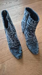 nieuwe velours dameslaarsje, maat 38, Blauw, Lage of Enkellaarzen, Nieuw, Ophalen of Verzenden
