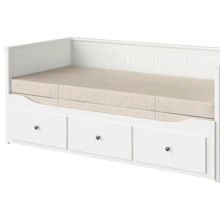 Ikea Hemnes Bedbank - uitschuifbare met 3 lades, Huis en Inrichting, Slaapkamer | Bedden, Gebruikt, Tweepersoons, 80 cm, 200 cm