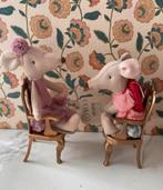 Gouden poppenhuis stoeltjes, Ophalen of Verzenden, Nieuw, Poppenhuis