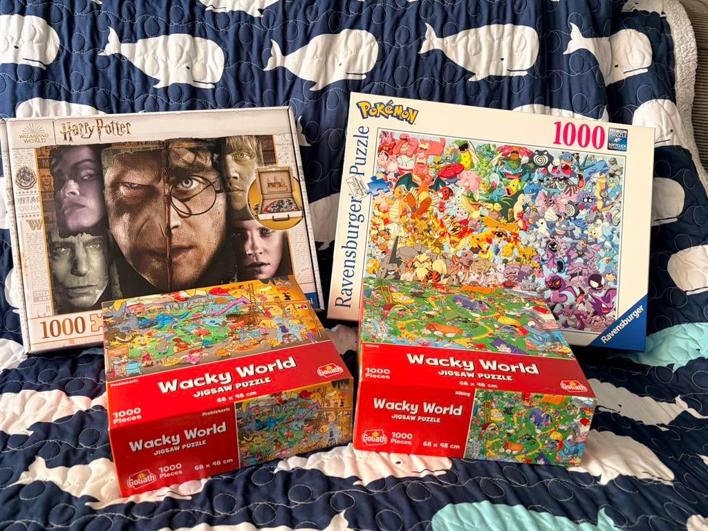 Div. Puzzels tussen 150-1000 stuks, Ophalen of Verzenden, 500 t/m 1500 stukjes, Zo goed als nieuw