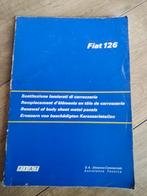 Fiat 126 werkplaats boek, Ophalen of Verzenden, Overige merken