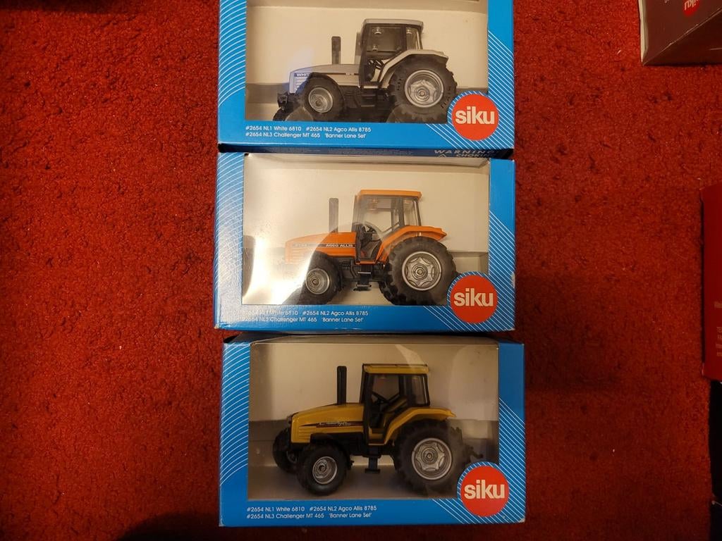 Siku White 6810 / Agco Allis 8785 / Challenger MT465, Ophalen of Verzenden, Tractor of Landbouw, SIKU